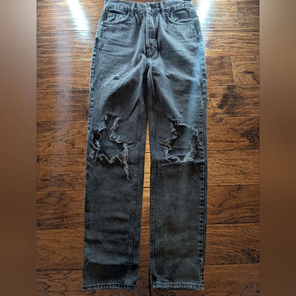 Free People We The Free Distressed Jeans Size 26